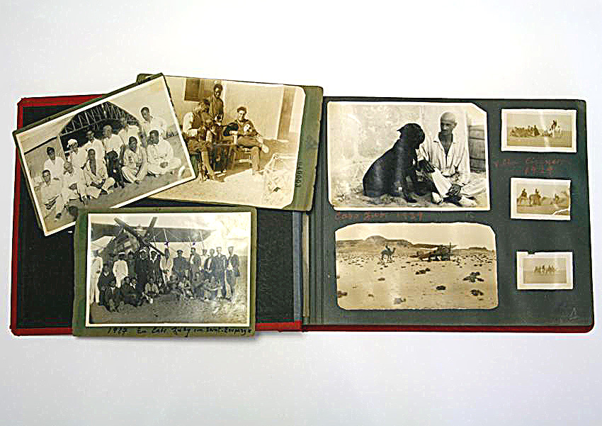 Álbum personal de Ignacio Hidalgo de Cisneros. Cabo Juby, Sahara español, 1929.